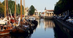 Harbor in Zierikzee, one of the sights on the Bruges to Amsterdam Bike Tour.  Photo from Netherlands Board of Tourism.